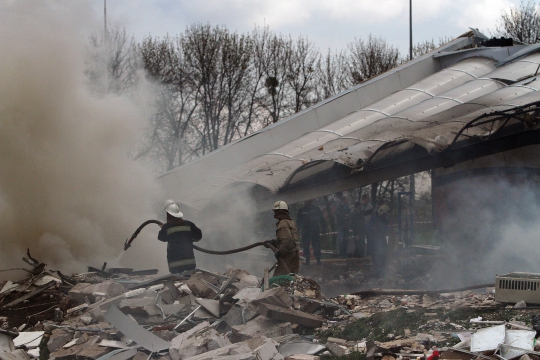 Pom bensin meledak di Ukraina, 6 orang tewas