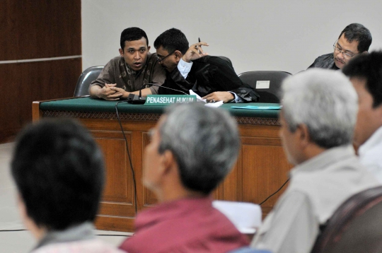 Sidang lanjutan Hendra Saputra terkait kasus videotron