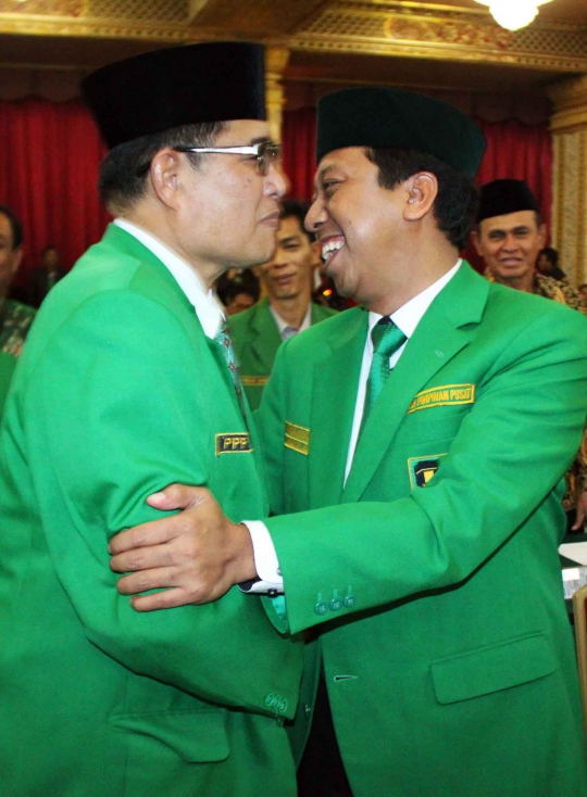 Pidato Emron Pangkapi buka Mukernas III PPP di Cisarua