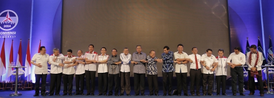 SBY usai saksikan debat terakhir 11 Peserta konvensi Demokrat
