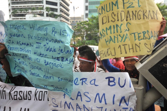Tuntut intervensi Marzuki Alie, massa Toba Samosir demo di KPK