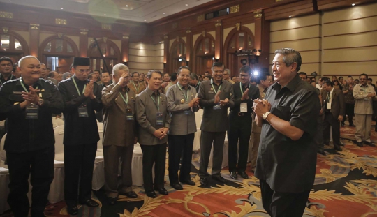 Presiden SBY buka Musrenbangnas 2014 di Gedung Bidakara