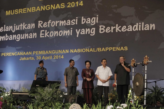 Presiden SBY buka Musrenbangnas 2014 di Gedung Bidakara