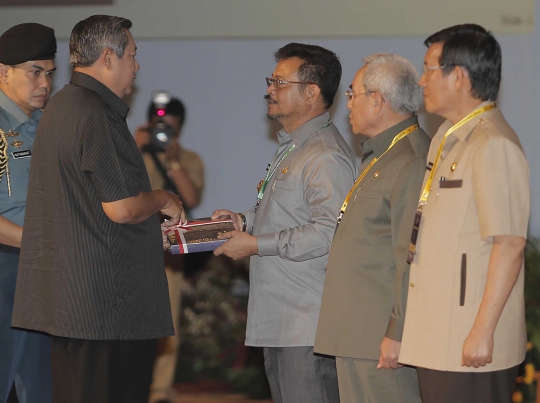 Presiden SBY buka Musrenbangnas 2014 di Gedung Bidakara