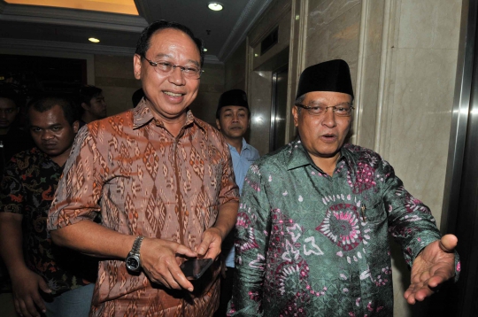 Minta restu dalam pilpres, Pramono Edhie temui Said Aqil Siradj