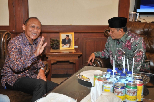 Minta restu dalam pilpres, Pramono Edhie temui Said Aqil Siradj