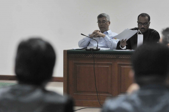 Mahfud MD bersaksi dalam sidang lanjutan Akil Mochtar