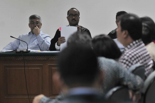 Mahfud MD bersaksi dalam sidang lanjutan Akil Mochtar