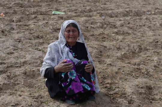 Duka korban tanah longsor Afghanistan