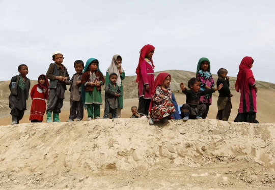 Duka korban tanah longsor Afghanistan