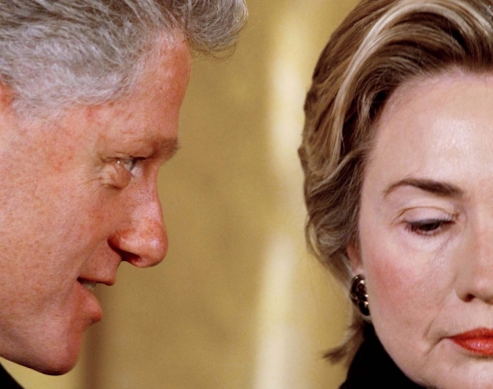 Potret skandal perselingkuhan Bill Clinton bersama Lewinsky