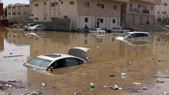 Banjir bandang landa Mekkah