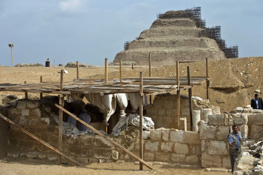 Penemuan makam jenderal besar zaman Firaun di Saqqara