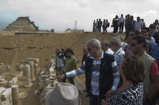 Penemuan makam jenderal besar zaman Firaun di Saqqara