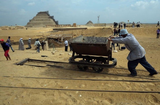 Penemuan makam jenderal besar zaman Firaun di Saqqara