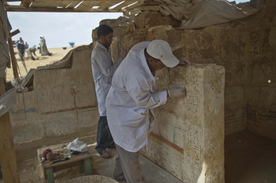 Penemuan makam jenderal besar zaman Firaun di Saqqara