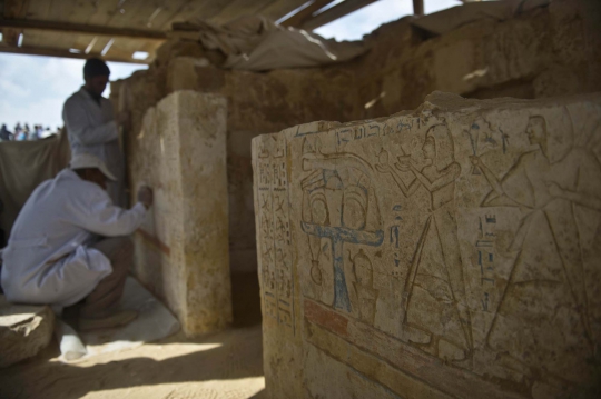 Penemuan makam jenderal besar zaman Firaun di Saqqara