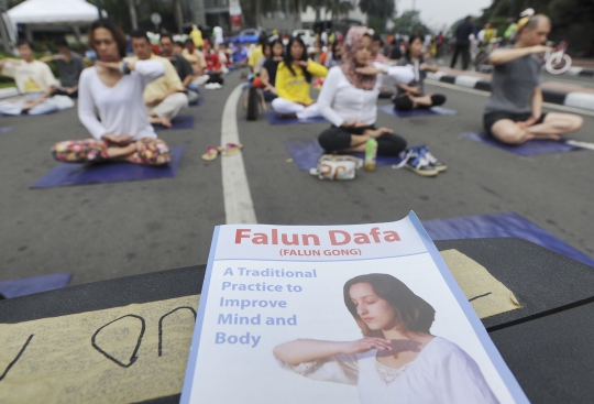 Car free day, Warga DKI ikuti meditasi gratis