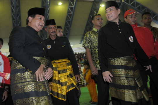 Prabowo buka Kejurnas Pencak Silat 2014 di TMII