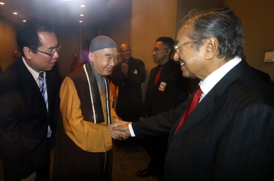 Mahathir Mohamad hadiri peresmian pusat kebudayaan Tionghoa
