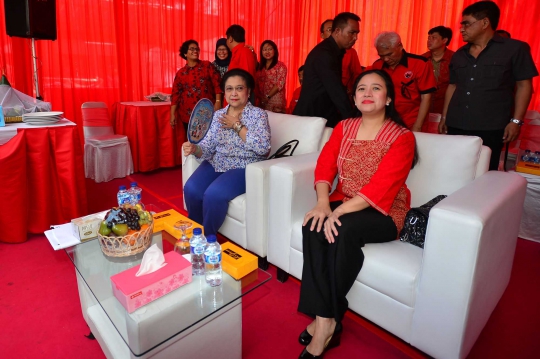 Megawati hadiri peletakan batu pertama Kantor PDIP di Menteng