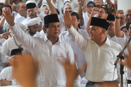 Suasana saat deklarasi Prabowo-Hatta di rumah Bung Karno