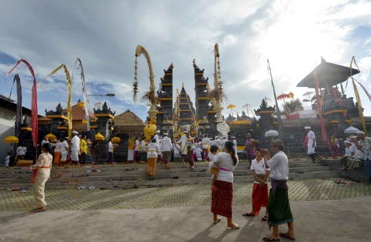 Umat Hindu di Bali rayakan Galungan