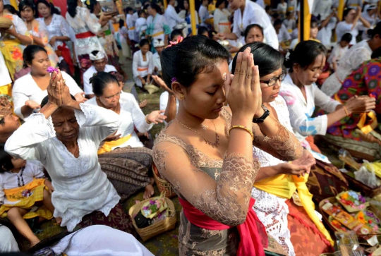 Umat Hindu di Bali rayakan Galungan