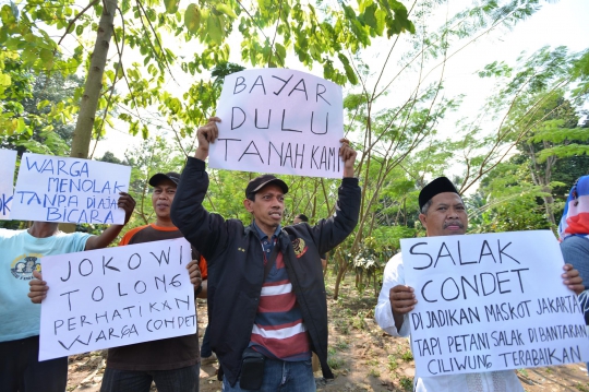 Tolak normalisasi Ciliwung, warga Condet tuntut ganti rugi