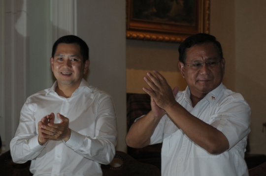Prabowo berkunjung ke kediaman Hary Tanoesoedibjo