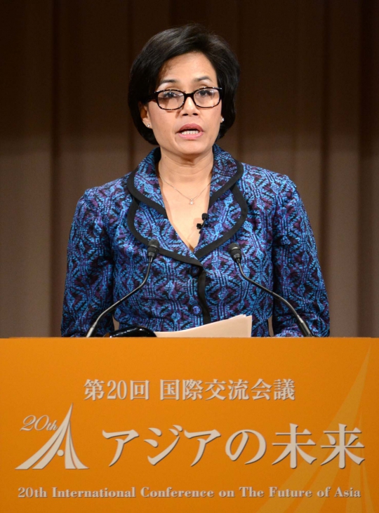 Pidato Sri Mulyani saat Konferensi Internasional di Tokyo