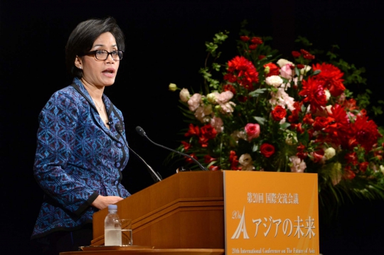 Pidato Sri Mulyani saat Konferensi Internasional di Tokyo