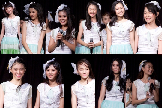 Hari pertama generasi ke 3 JKT48 di Theater