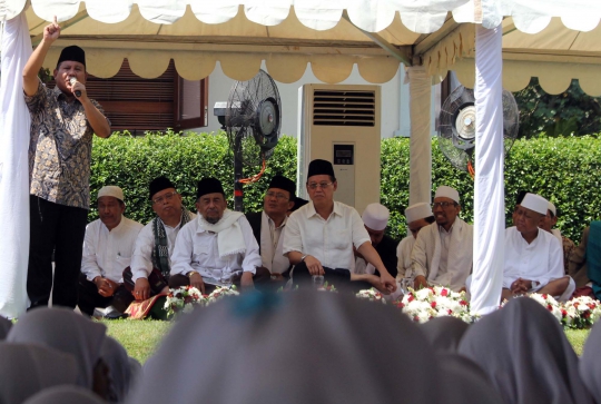 Prabowo hadiri acara doa bersama 1.200 anak yatim di Bogor