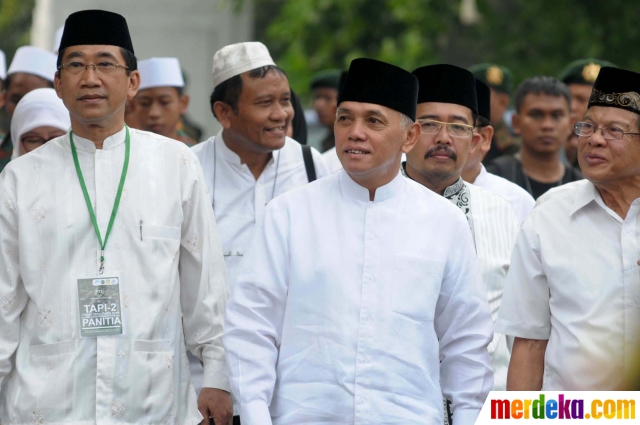 Foto : Cawapres Hatta hadiri peringatan Isra Mikraj di 