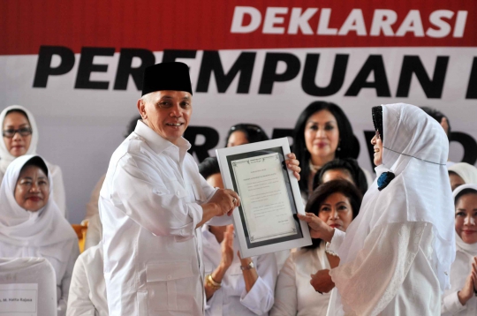 Deklarasi perempuan dukung pasangan Prabowo-Hatta