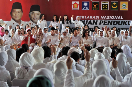 Deklarasi perempuan dukung pasangan Prabowo-Hatta