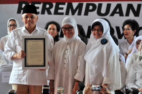 Deklarasi perempuan dukung pasangan Prabowo-Hatta