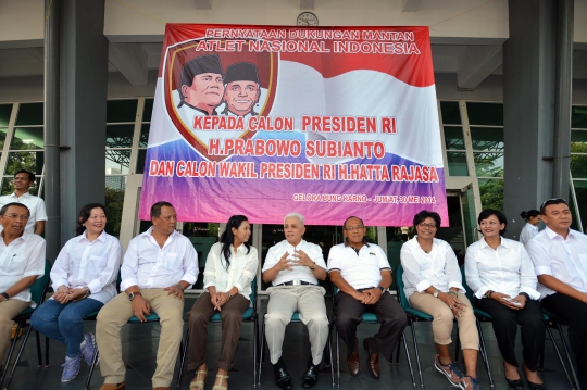 Paguyuban Atlet Nasional dukung Prabowo-Hatta