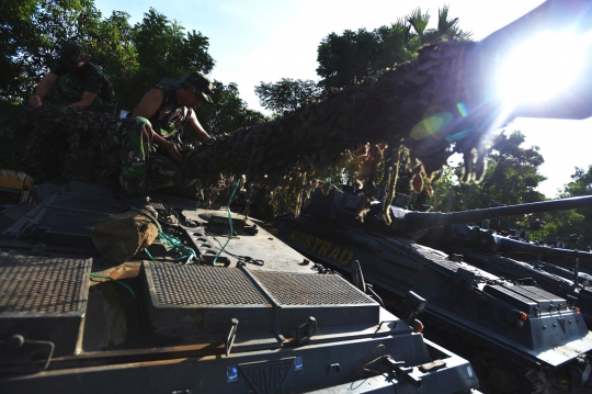 Barisan Tank Scorpion pemukul andalan Kostrad