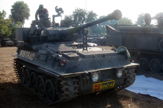 Barisan Tank Scorpion pemukul andalan Kostrad