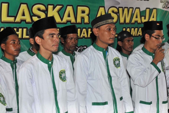 Laskar Aswaja deklarasikan dukungan untuk Jokowi-JK