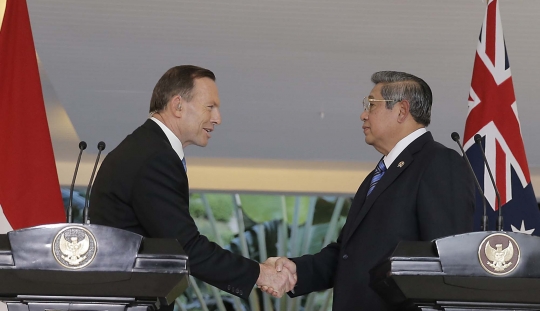 Pertemuan SBY dan Tony Abbott bahas kasus penyadapan