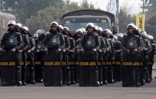 1.195 Prajurit TNI siap amankan Pilpres 2014