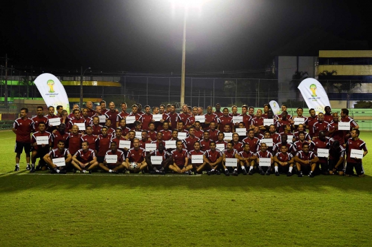 Mengintip latihan para wasit Piala Dunia 2014