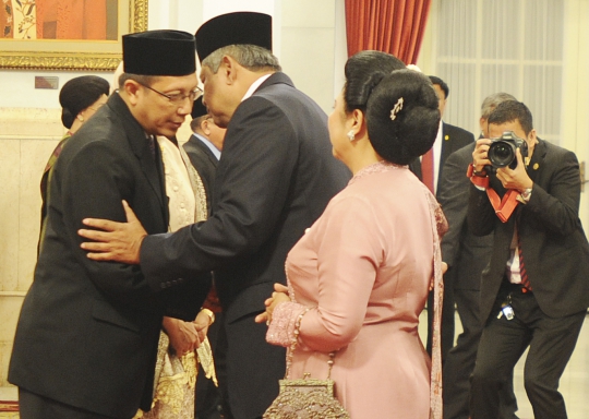 Lukman Hakim dilantik SBY jadi Menteri Agama