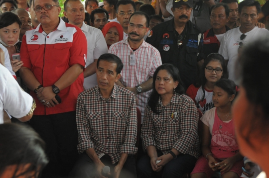 Kampanye di Medan, Jokowi gelar dialog bersama nelayan
