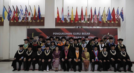 Pengukuhan SBY sebagai Guru Besar Ilmu Ketahanan Nasional