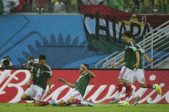 Lawan Kamerun di Arena das Dunas, Meksiko menang tipis 1-0