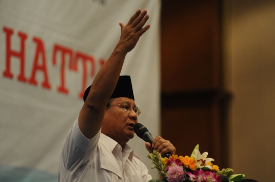 Deklarasi fraksi Partai Demokrat dukung Prabowo-Hatta